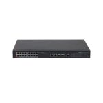 Switch PoE Dahua Technology PFS4218-16ET-240 con 16 puertos Gigabit Ethernet y soporte para Energía sobre Ethernet. SKU: PFS4218-16ET-240-V3
