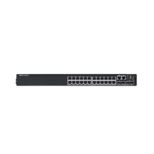 Switch DELL N2224X-ON tipo gestionado L3 con puertos Ethernet 100/1000/2500 Mbps en formato 1U color negro, SKU 210-ASPJ