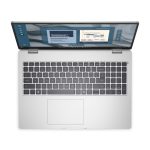 Imagen del portátil Dell Pro 16 PC16255 con procesador AMD Ryzen AI 7 PRO 350, pantalla Full HD+ de 16 pulgadas, 16 GB de RAM, 512 GB SSD, Wi-Fi 6E y Windows 11 Pro en color platino. SKU: 3VYFV