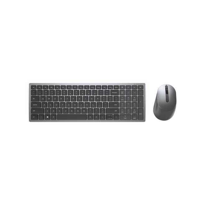 DELL Teclado compacto y ratón Pro Plus inalámbrico QWERTY DELL Teclado compacto y ratón Pro Plus inalámbrico QWERTY con diseño internacional - SKU 580-AIWM