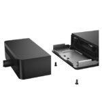 Estación de acoplamiento DELL WD19DC alámbrica USB 3.2 Gen 1 Type-C en color negro, modelo DELL-WD19DC
