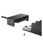 Estación de acoplamiento DELL WD19TB con Thunderbolt 3 alámbrico en color negro, SKU DELL-WD19TB