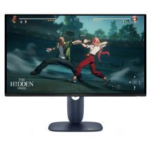 Pantalla Alienware AW2725D para PC de 27 pulgadas con resolución 2560 x 1440 Pixeles Quad HD y tecnología QD-OLED en color azul. SKU GAME-AW2725D.