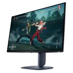 Pantalla Alienware AW2725D para PC de 27 pulgadas con resolución 2560 x 1440 Pixeles Quad HD y tecnología QD-OLED en color azul. SKU GAME-AW2725D.