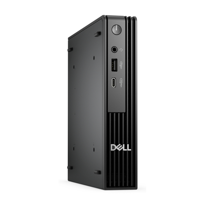 DELL Pro QCM1250 Intel® Core™ i3 i3-14100T 8 GB DDR5-SDRAM 512 GB SSD Windows 11 Pro Micro PC Mini PC Negro 2 DELL Pro QCM1250 trasera