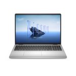 Portátil Dell DC16250 con procesador Intel Core 5, pantalla de 16 pulgadas, 16GB de RAM y 512GB SSD. Modelo YN0JN en color plata.