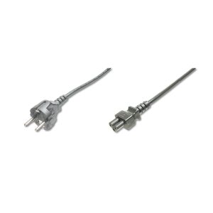 Digitus Cable de alimentación alemán, longitud de 1.8 metros con enchufe Schuko. SKU: AK-440115-008-S