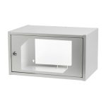 Digitus CL-19 06U armario rack de pared, capacidad de 6 unidades, color gris claro, SKU CL-19 06U