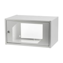 Digitus CL-19 06U armario rack de pared, capacidad de 6 unidades, color gris claro, SKU CL-19 06U