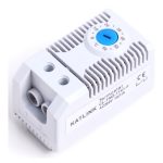 Imagen del Digitus accesorio de bastidor, modelo CL-TMZ-1141-F, termostato con control de temperatura para gestionar el clima dentro de los bastidores IT