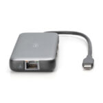 Digitus estación de acoplamiento USB-C, modelo DA-70915, con 8 puertos variados para conectividad ampliada