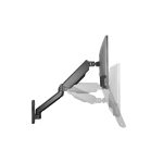 Digitus soporte de pared universal para monitor con muelle neumático, brazo giratorio, SKU DA-90425