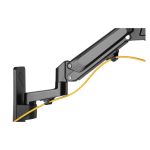 Imagen del Digitus Soporte de pared universal para monitor con muelle neumático y brazo giratorio, SKU DA-90428