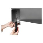 Digitus Canal de Gestión de Cables con sistema de montaje, ideal para organizar cables en oficinas o hogares. SKU: DA-90448.