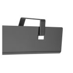 Digitus Canal de gestión de cables, SKU DA-90450, con tapa desmontable y acabado en gris