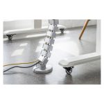 Digitus guía pasacables flexible, longitud ajustable, SKU DA-90506, ideal para manejar cables en redes y sistemas de comunicación