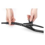 Digitus Manguera en espiral flexible para cables con herramienta pasacables, longitud de 5 metros, SKU DA-90508