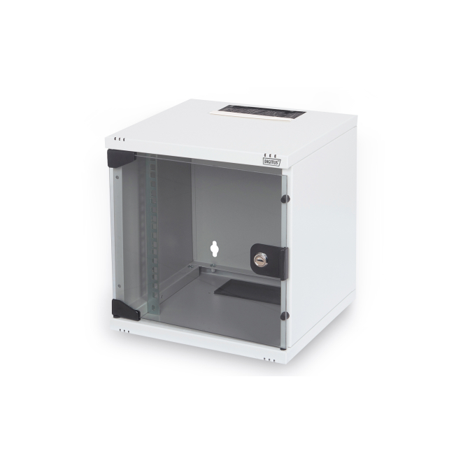 Digitus Carcasa Mural de 254 mm con dimensiones 312x300 mm Digitus Carcasa Mural de 254 mm (10 pulgadas) con dimensiones 312x300 mm, SKU DN-10-05U-1