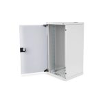 Carcasa mural Digitus de 10 pulgadas, modelo de 254 mm, dimensiones 312x300 mm, SKU DN-10-12U