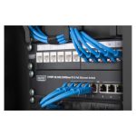 Digitus Panel de gestión de cables de 10 pulgadas, 1 U, color negro, SKU DN-10-ORG-1U-B