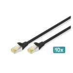 Imagen del Producto Digitus Juego de Red de 254 mm (10”) y 12UA, medida 312 x 300 mm ancho y alto. SKU DN-10-SET-3-B.