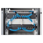 Digitus Estante 1U de 254 mm de ancho, SKU DN-10 TRAY-1, ideal para servidores y equipos de red.