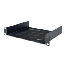 Estante para rack Digitus de 1U con 254 mm de profundidad en color negro, SKU DN-10-TRAY-2-B