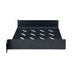 Estante para rack Digitus de 1U con 254 mm de profundidad en color negro, SKU DN-10-TRAY-2-B