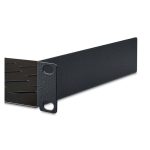 Estante para rack Digitus de 1U con 254 mm de profundidad en color negro, SKU DN-10-TRAY-2-B