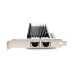 Imagen del adaptador de servidor Digitus con capacidad de 10Gbps y dos puertos Ethernet. SKU: DN-10163