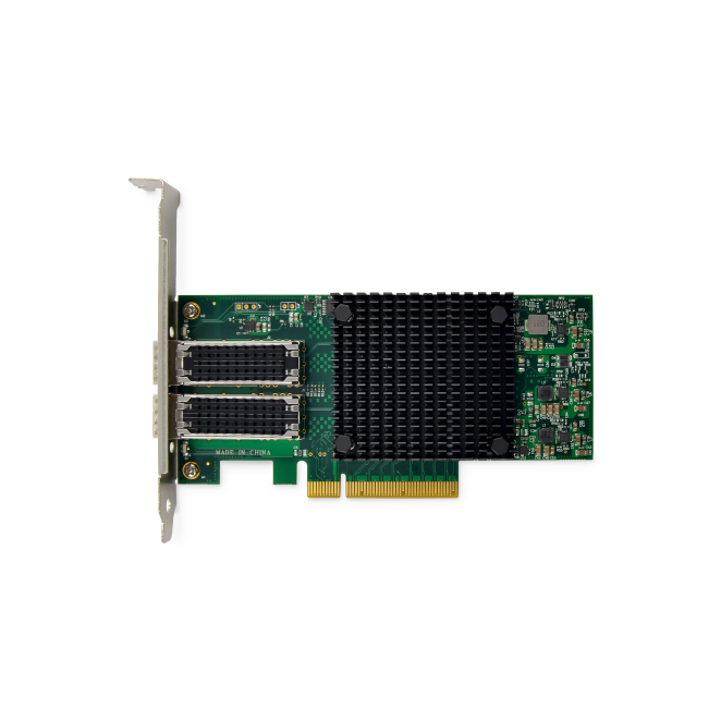 Digitus Tarjeta de red Ethernet 25 Gigabit de 2 puertos, SFP28, PCI Express, chipset Mellanox 2 Digitus Tarjeta de red Ethernet 25 Gigabit de 2 puertos, SFP28, PCI Express