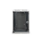 Imagen de la Digitus Carcasa Mural Combinada DN-1019, compatible con equipos de red de 254 mm (10 pulgadas) y 482,6 mm (19 pulgadas)