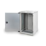 Imagen de la Digitus Carcasa Mural Combinada DN-1019, compatible con equipos de red de 254 mm (10 pulgadas) y 482,6 mm (19 pulgadas)