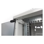 Imagen de la Digitus Carcasa Mural Combinada DN-1019, compatible con equipos de red de 254 mm (10 pulgadas) y 482,6 mm (19 pulgadas)