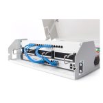 Digitus Caja Mural SOHO modelo DN-19 04U-PB, diseño slim de 19 pulgadas con cerradura y capacidad para 4U