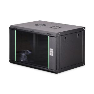 Imagen de la carcasa de pared Digitus Dynamic Basic de la serie Dynamic Basic con dimensiones de 600 x 450 mm (an. x pr.) y el SKU DN-19 07-U-EC-SW.