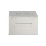 Vista frontal de la carcasa de pared Digitus de la serie Dynamic Basic, modelo DN-19 07U-6/6-EC, de 600 x 600 mm.