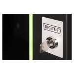 Carcasa de pared Digitus de la serie Unique con dimensiones de 600 x 450 mm, SKU DN-19 12-U-SW