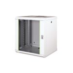 Digitus Carcasa de pared de la serie Unique con dimensiones 600 x 450 mm y SKU DN-19 12-U, diseñada para instalación eficiente.