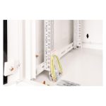 La carcasa de pared Digitus de la serie Unique con dimensiones de 600 x 600 mm SKU DN-19 12U-6/6, ideal para equipos de red y telecomunicaciones.