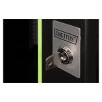 Imagen de la carcasa de pared Digitus Unique, de 600 x 600 mm. Modelo con SKU DN-19 16U-6/6-SW. Ideal para equipos de red.