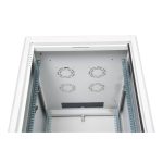 Imagen del armario de red Digitus serie Dynamic Basic con dimensiones de 600x600 mm (ancho x fondo), SKU: DN-19 22U-6/6-D