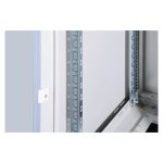 Imagen del armario de red Digitus Unique Serie, dimensiones 600x800 mm, SKU DN-19 22U-6/8-1. Incluye características de ventilación avanzada y estructura robusta.