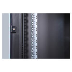 Imagen del armario de red Digitus serie Unique de 600x800 mm, SKU DN-19 22U-6/8-B-1, ideal para almacenamiento de equipos de red.