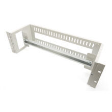 Soporte de carril DIN de la marca Digitus de 483 mm (19 pulgadas) y 3U, modelo DN-19-DIN-3U para montaje en rack.