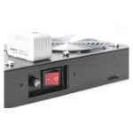 Digitus Unidad de Ventilación de Techo para carcasa de pared de 483 mm (19 pulgadas). Incluye control térmico y SKU DN-19 FAN-2-WM-T-SW