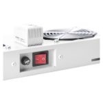 Imagen de la Digitus Unidad de Ventilación de Techo para Carcasa de Pared de 483 mm (DN-19 FAN-2-WM-T) con doble ventilador para refrigeración eficiente.