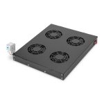 Imagen del producto Digitus Unidad de Ventilador de Techo para una instalación variable de 483 mm, SKU DN-19 FAN-4-HO-SW
