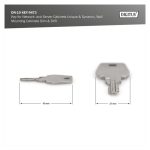Imagen de la llave Digitus Llave para Armarios de Red y Servidores Unique y Dynamic, carcasas de pared Slim, SKU DN-19 KEY-9473