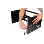 Imagen del Digitus Soporte para montaje en pared para instalaciones de 483 mm (19″), SKU DN-19 PB-8U-SW. Diseño robusto y seguro para equipos de red.